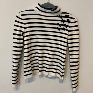 Maison Jules striped turtleneck